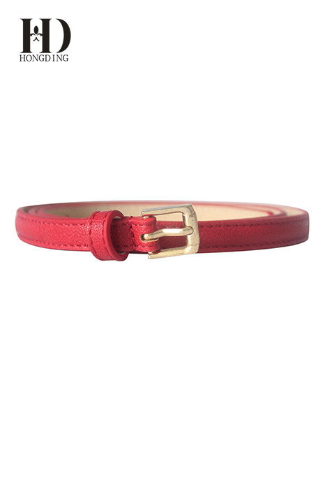 Fashion red waist belt for women