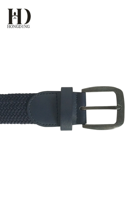 Men's Elastic Fabric Braided Belt